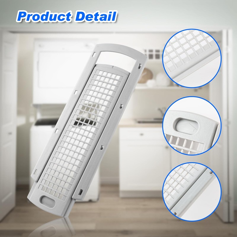 Lint Screen Cover Grid Compatible with GE Washer Dryer | Replacement GE dryer gallery