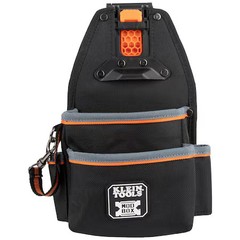 Klein Tools 55833Mb Pouch, Tool Pouch, Modbox, Open, Black/Gray/Orange,