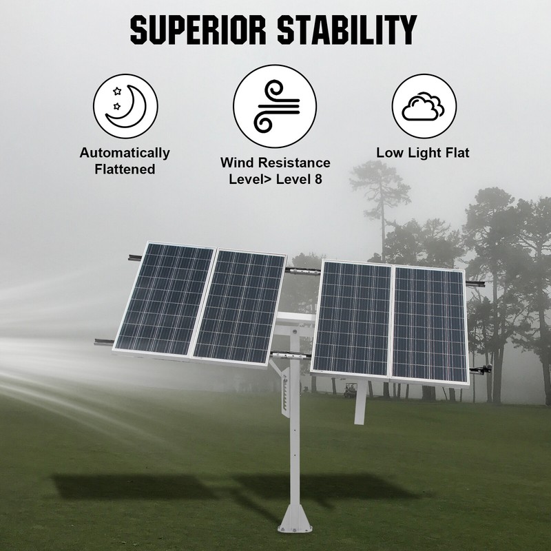 ECO-WORTHY Solar Panel Single Axis Tracking System with Tracker Controller gallery