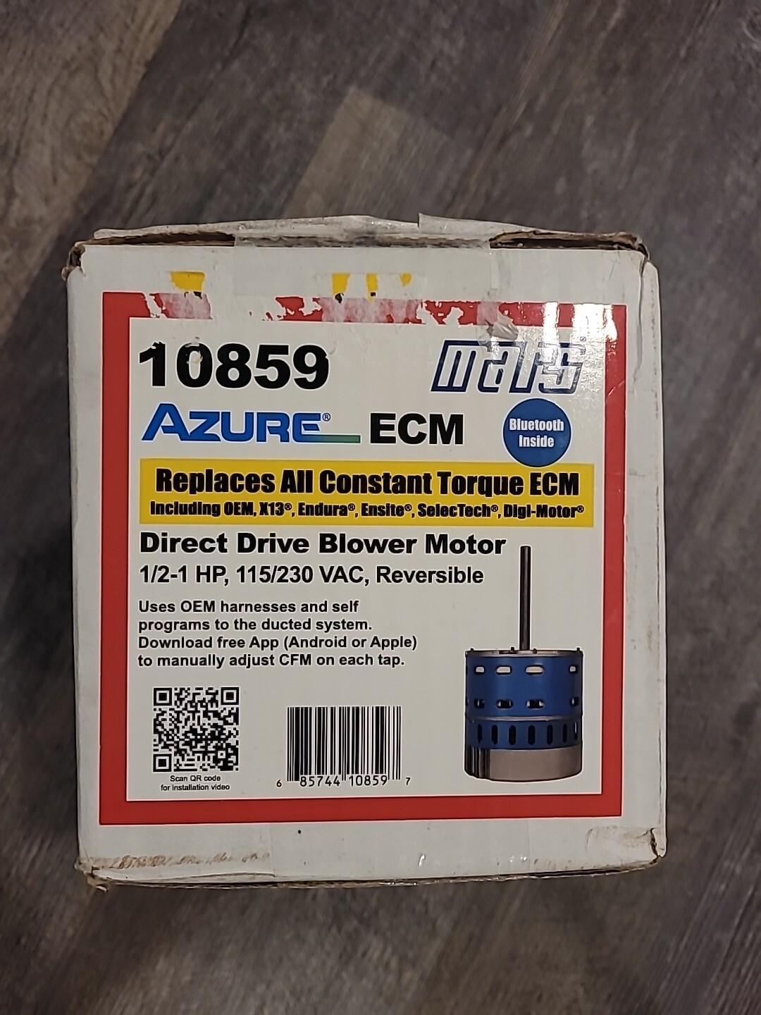 Mars 10859 Azure&reg; ECM Blower Fan Motor gallery