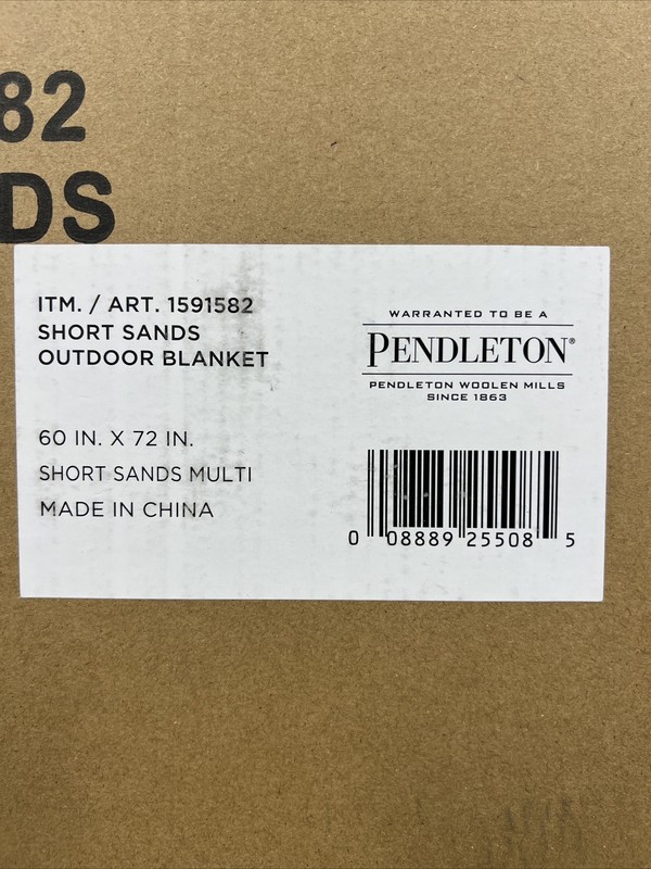 Pendleton Outdoor Packable Blanket 60” x 72” Picnic Camping Beach Tailgating gallery