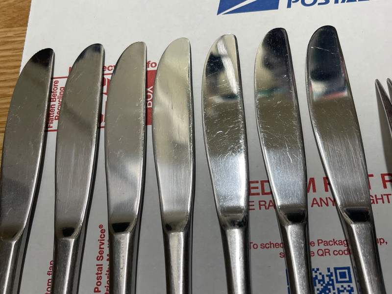 POTTERY BARN PBN7 STAINLESS Flatware Set of 19 Pieces gallery