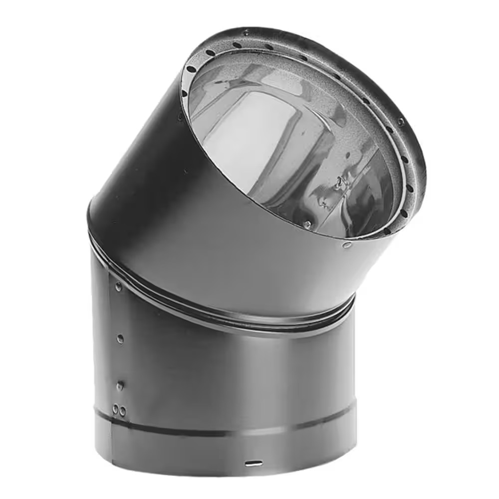 Model DVL Double Wall Stove Pipe 6In. Diameter 45° Double Wall Elbow gallery