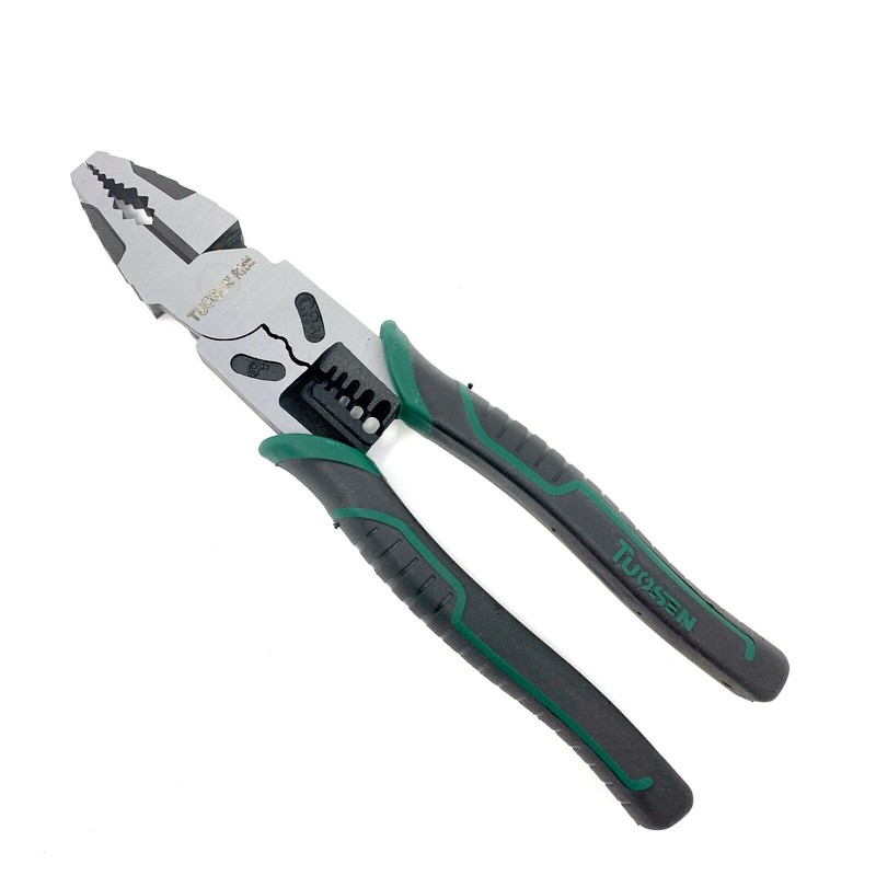 Linemans Pliers High Leverage Grip Lineman Tools 9 Inch 4 in 1 Stripper Cutter gallery
