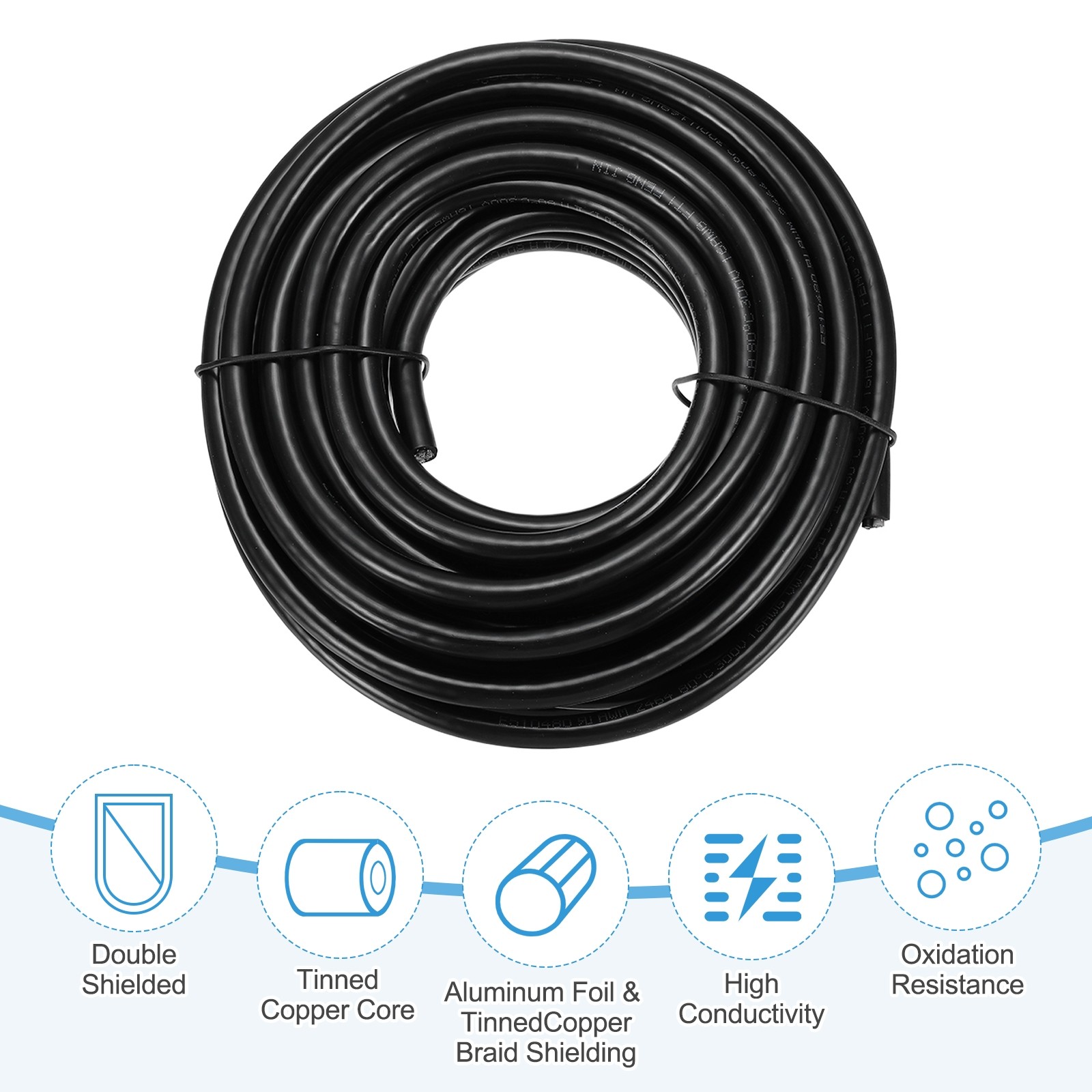 Shielded Cable UL2464 16AWG 9.14m (30Ft) 3 Conductors CNC Wire gallery