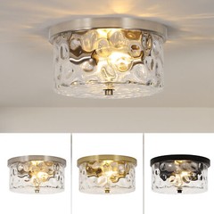 9.8″ Modern Semi Flush Mount Ceiling Light Fixtures for Porch Hallway Kitchen