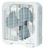 CCC COMFORT ZONE 9 Inch Portable Box, 9" Fan, White gallery