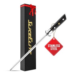 SliceElite 10″ Diamond Knife Sharpening Rod – 600 Grit, G10 Handle