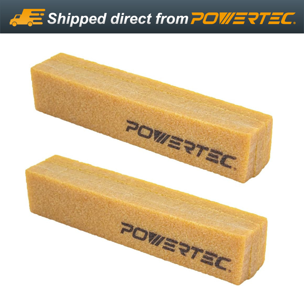 POWERTEC 71002-P2 Abrasive Cleaning Stick for Sanding Belts & Discs, 2PK gallery