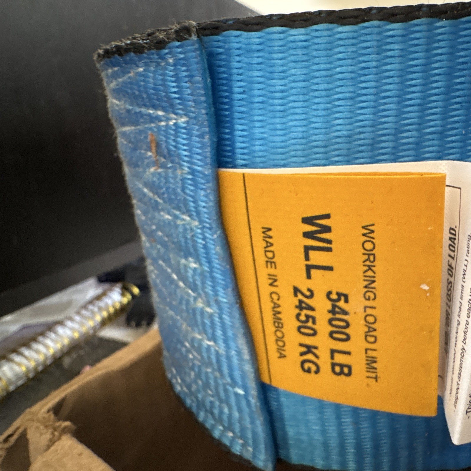 Mytee Products Endless Loop Web Sling Blue/Black 5,400lb WLL 16,200lb gallery