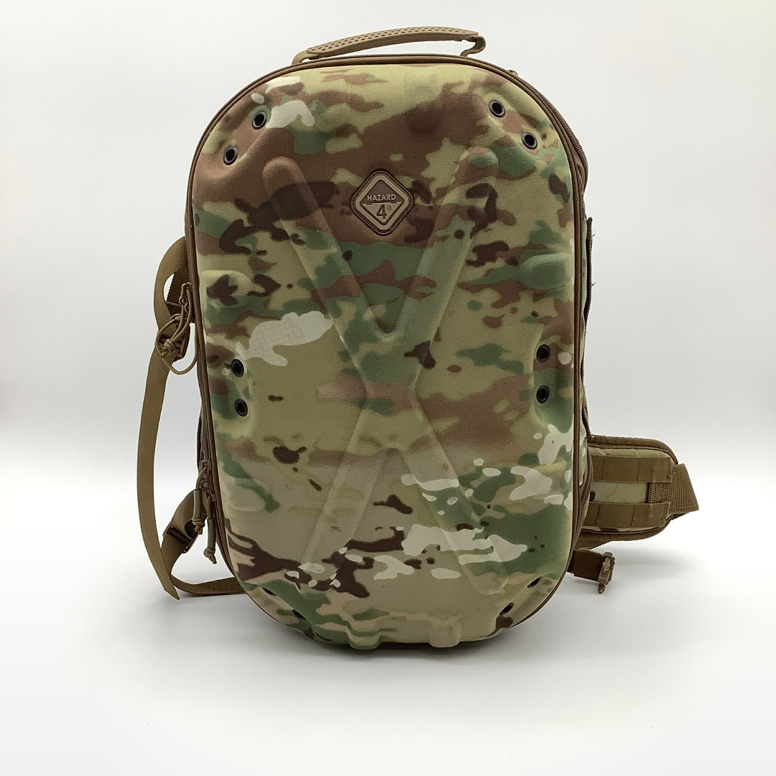 Hazard 4 Pillbox Hardshell Backpack With Sling – Camo