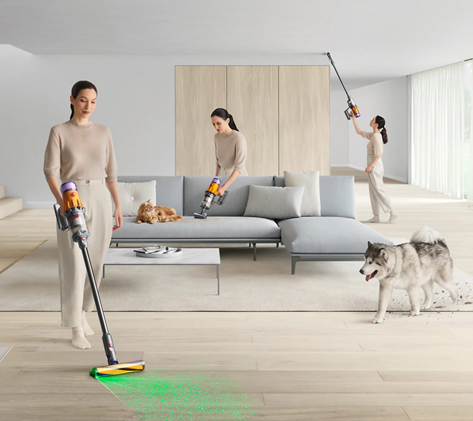 Dyson V12 Detect Slim Cordless Stick Vacuum Cleaner with 7 Tools, New gallery