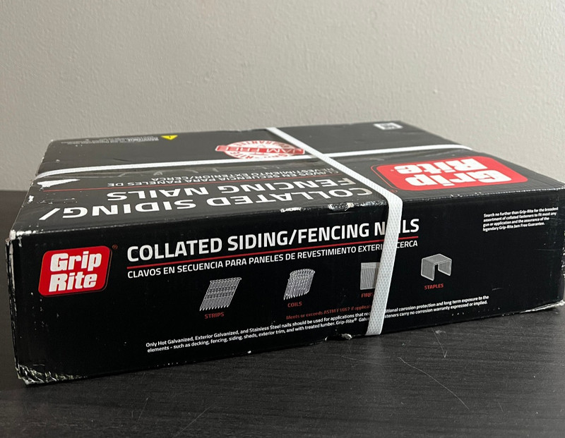 Grip Rite Collated Siding Nails MAXC62821 15-Degree Wire Coil 2" Inch by .090" gallery