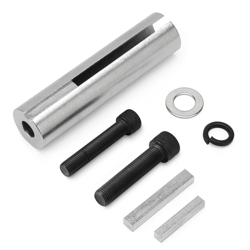 Key Gas Engine pulley Crank Shaft Sleeve adapter Extended 1 to 1 1/ 8 inch 1/4" gallery