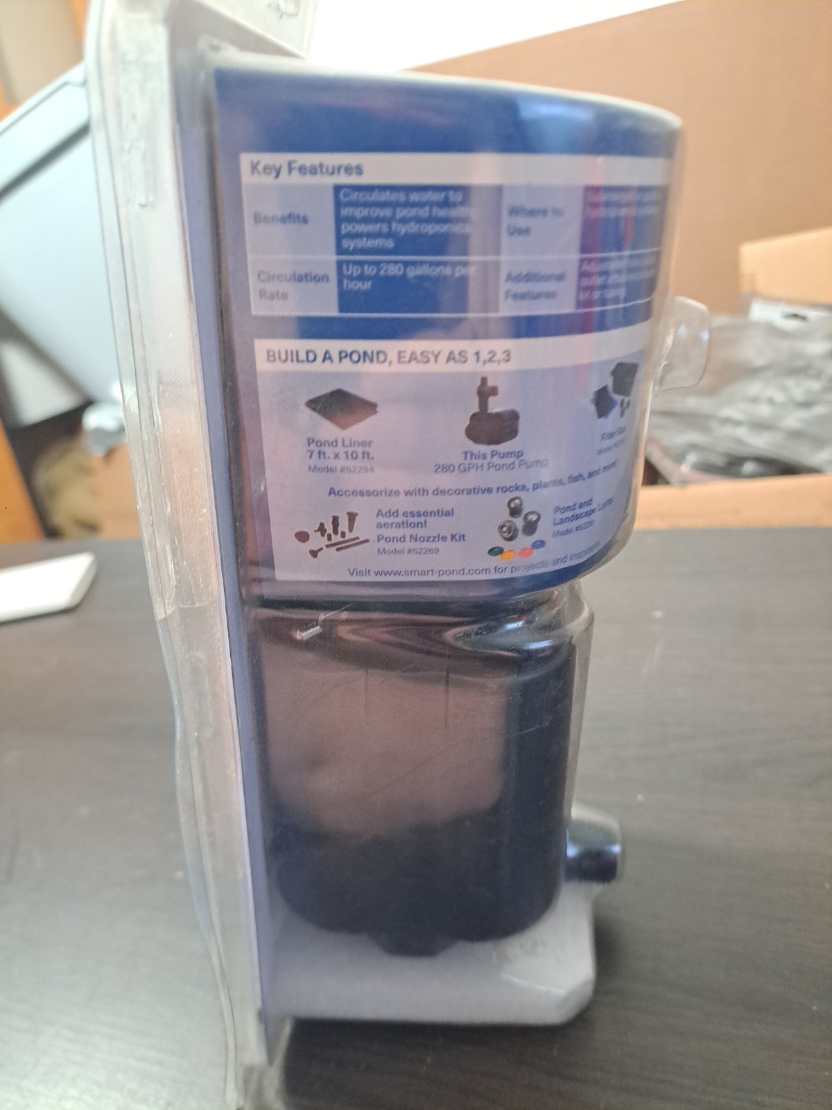 Smartpond 210-GPH Submersible Pond Pump Model# DP210 - Free Shipping gallery