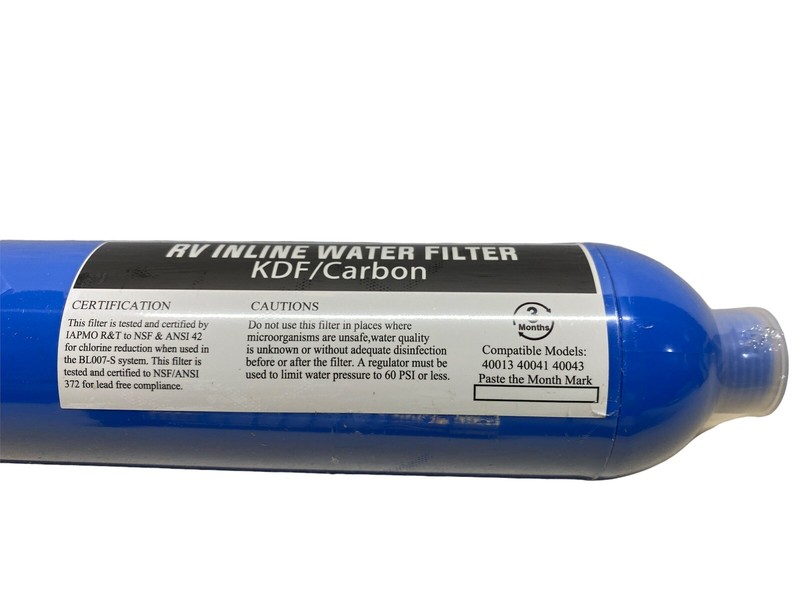 LIFE FILTER High Flow RV Inline Marine Water Filter Compatible 40013 40041 40043 gallery