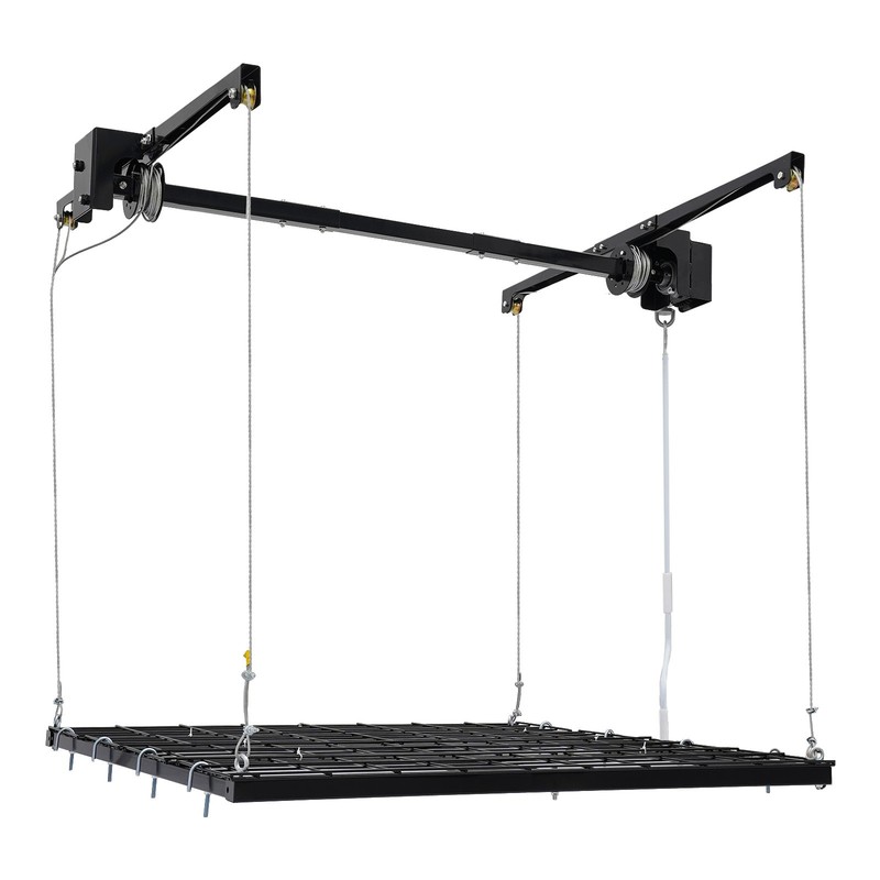 Overhead Garage Lifting Storage Rack, Garage Storage Rack, Adjustable Height Gar gallery