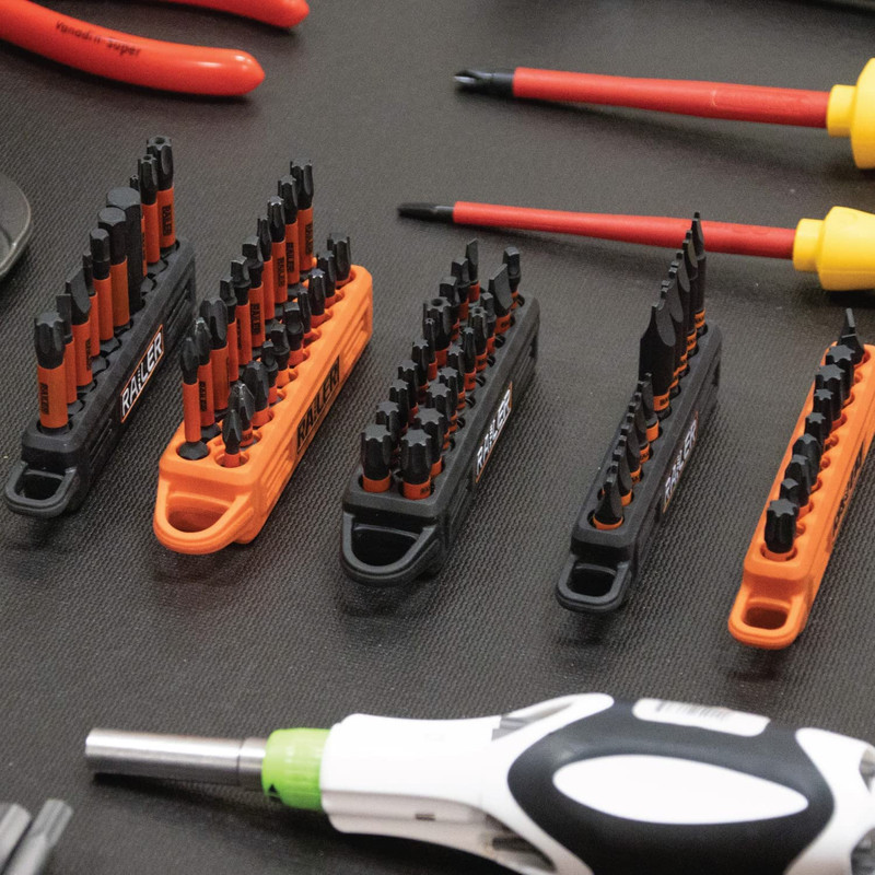 20Pc Impact Driver Bit Set - Premium S2 Steel Screwdriver Bits with Torx, Hex, P gallery