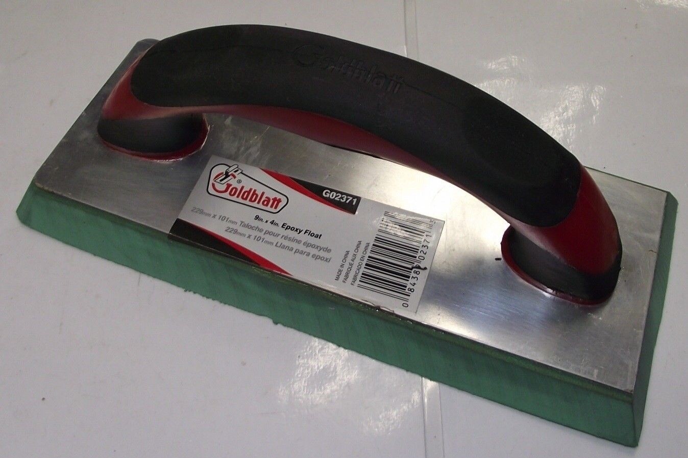 Goldblatt G02371 Tool 9-Inch x 4-Inch Soft-Grip Epoxy Float gallery