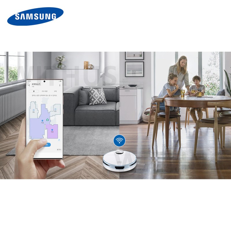 SAMSUNG BESPOKE Jet Bot Robot Vacuum Cleaner w/Clean Station VR30T85513 gallery
