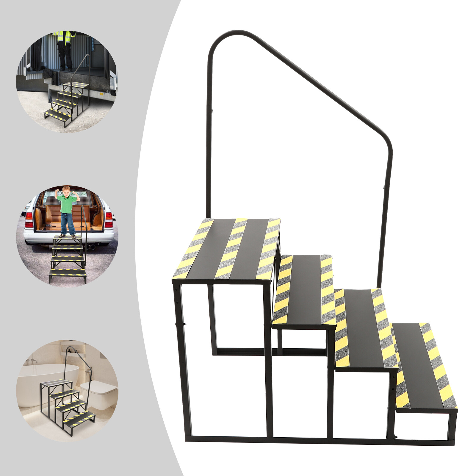 Step Ladder, Porch Steps with Handrails, Swimming Pool Ladder Above Ground gallery