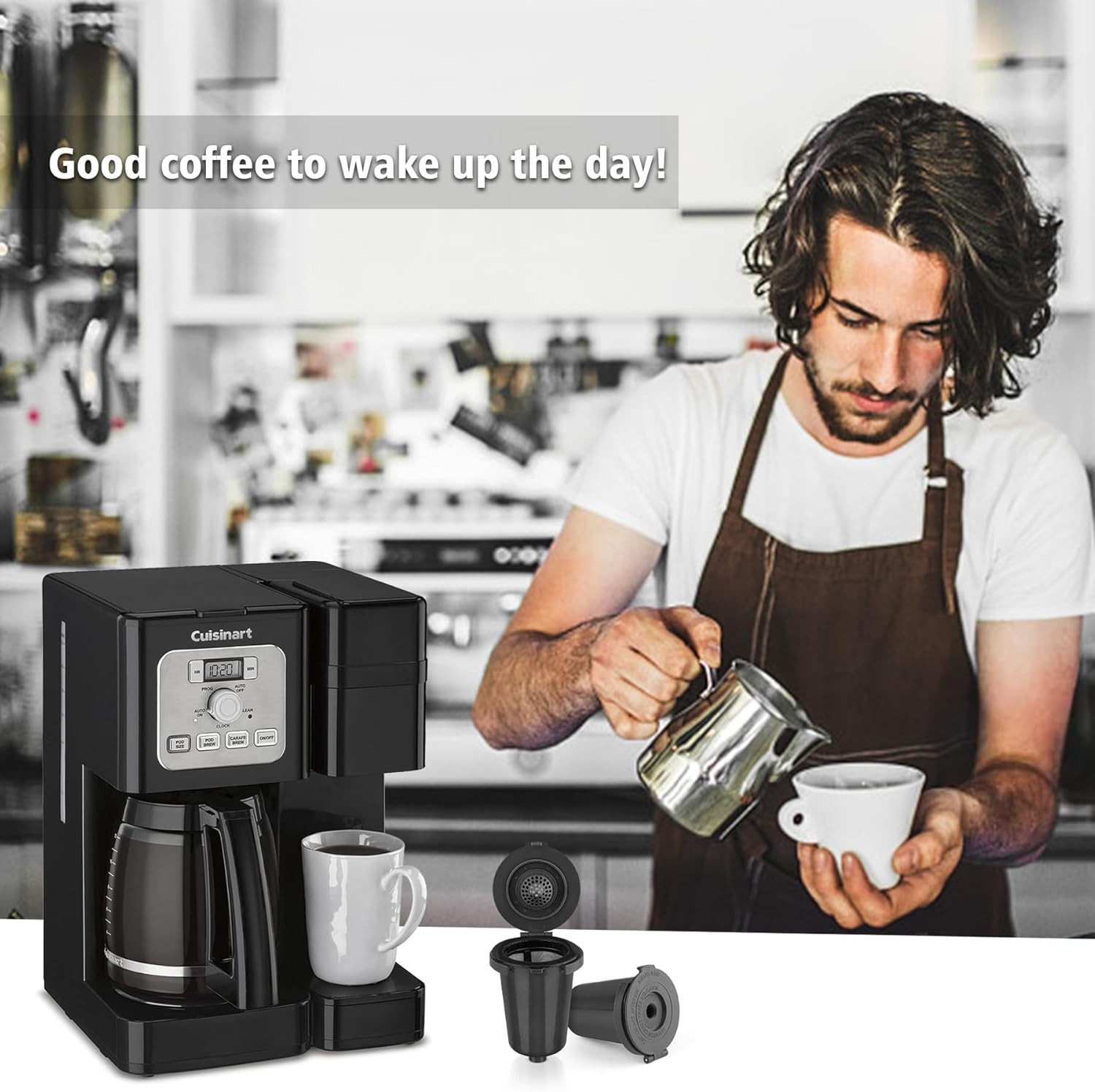 Newly upgraded Reusable Filter Cup for Cuisinart, Compatible with Cuisinart gallery