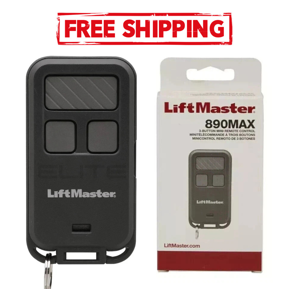 LiftMaster 890MAX Mini Key Chain Garage Door Opener 371LM, 971LM compatible gallery