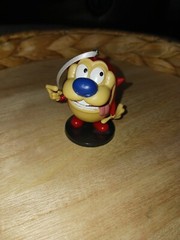 Nickelodeon Ren & Stimpy Christmas Tree Ornament Holiday Cartoon 90s Xmas Theme