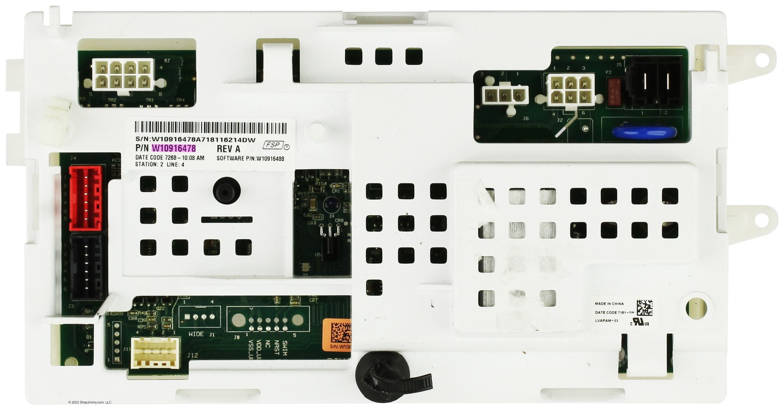 Whirlpool Washer W10916478 Main Control Board gallery