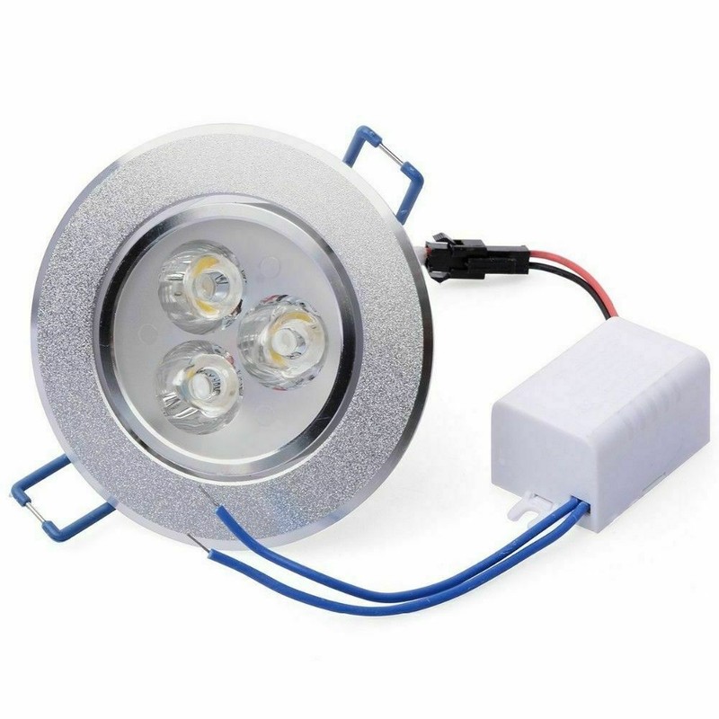 30pcs Dimmable LED Downlight 3/5W Recessed Ceiling Light Spotlight 85V-265V gallery
