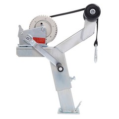 Adjustable Winch Post Winch Stand W/ Roller 1400lbs Winch For Boat Trailer Parts