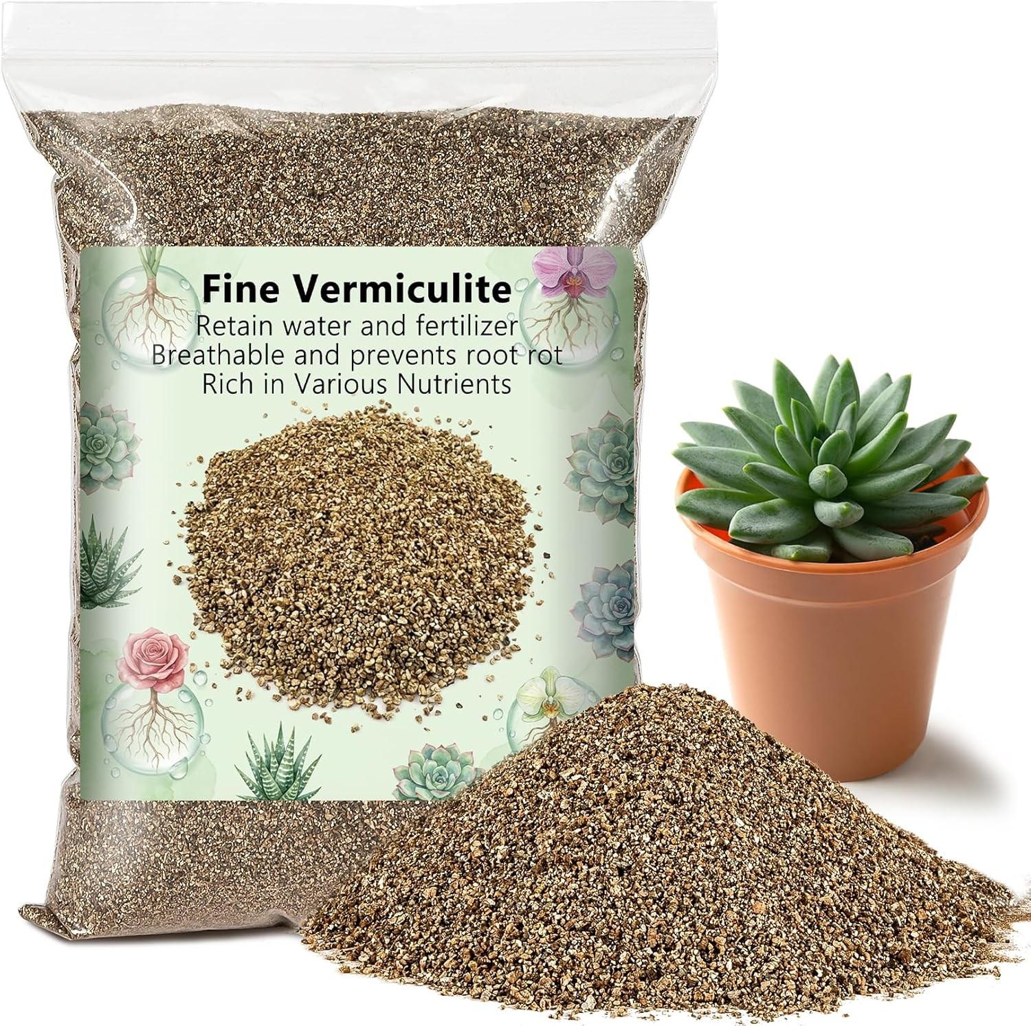 1-3mm Professional Grade Vermiculite for Potted Garden Plants gallery