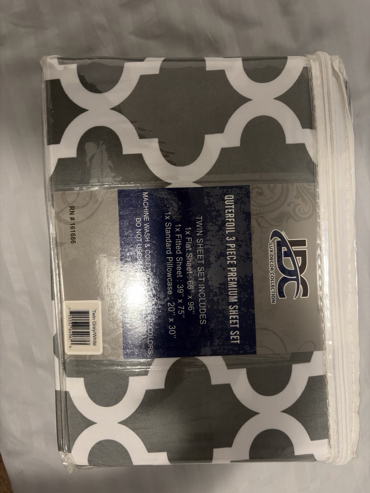 Lux Decor Collection Twin Sheet Set Premium Quality Sheet 3 Piece Set New gallery