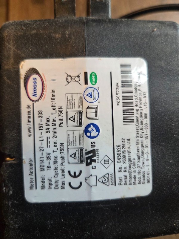 Limoss 450626 Motor Actuator Model MD141-27-L1-157-333 for Power Recliner Chairs gallery