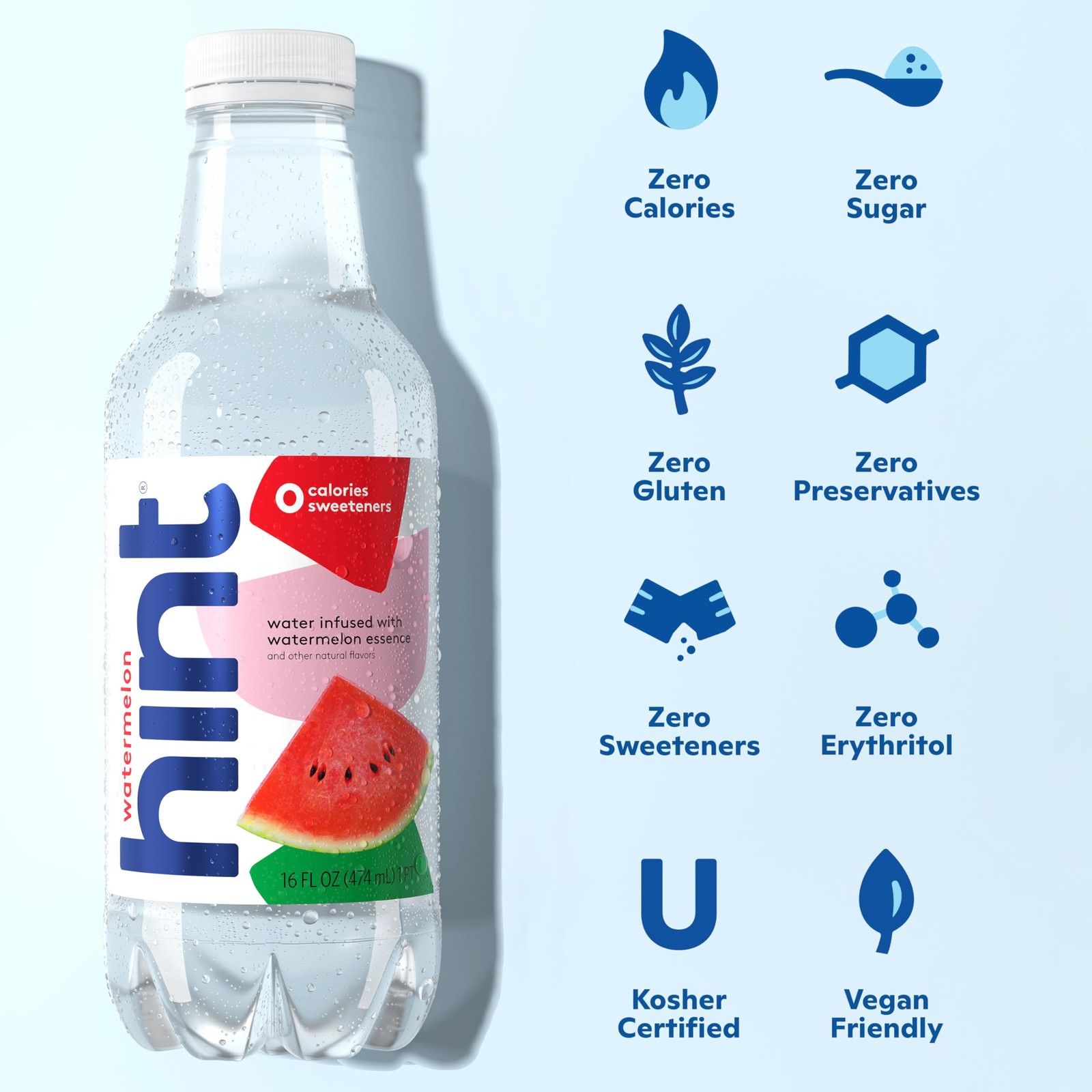 Watermelon Infused Water, Zero Calorie, Sugar-Free, No Artificial Sweeteners,... gallery
