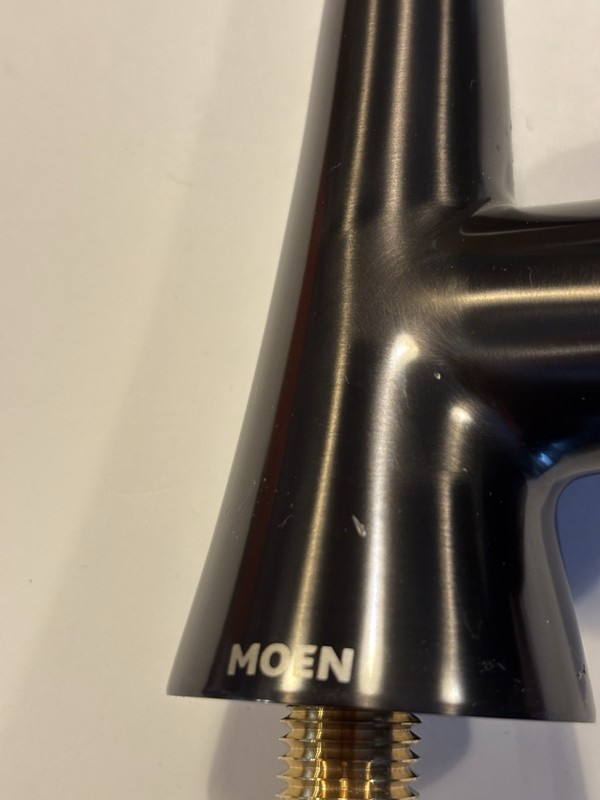 MOEN Sip Transitional Beverage Faucet Black Stainless S5520BLS gallery