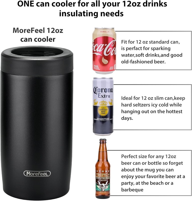 Versatile 4-in-1 Cooler: Keeps Drinks Fresh for 4-5 Hours in Stylish Design gallery