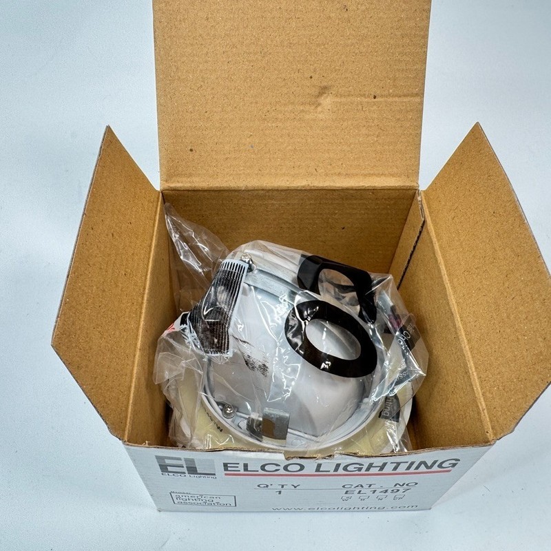 ELCO EL1497W: 4" Adjustable Pull Down Trim For MR16 lamps - White gallery