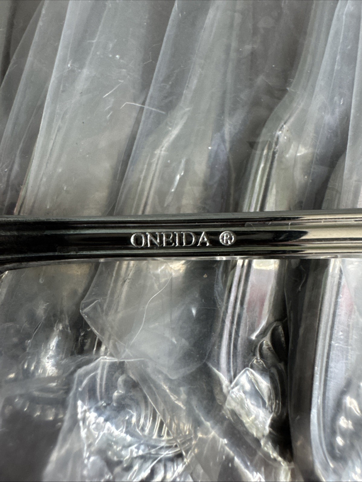 Oneida Classic Shell Cube Mark Iced Tea Spoons Set of 8 Stainless Replacement T gallery