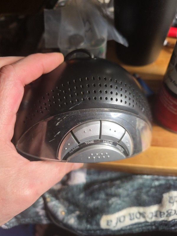 Sharp Alarm Clock SPC-019 With Snooze Button & Battery Backup TESTED & WORKING gallery