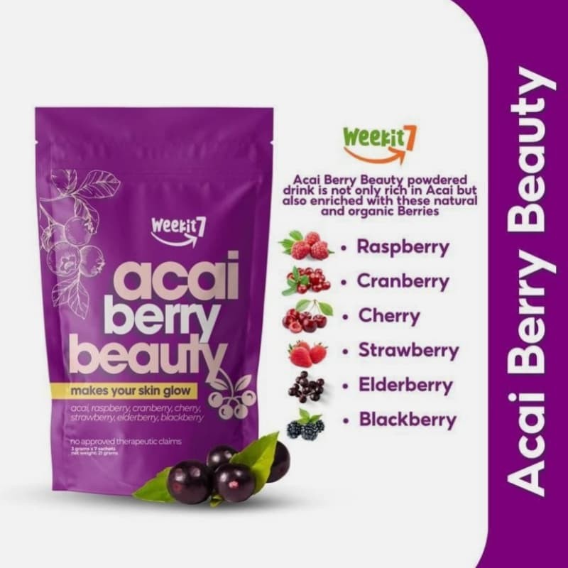 Dietary Supplement 7x/ pack Acai Berry Powder Healthy Beauty Juice 1/ 2 pack gallery