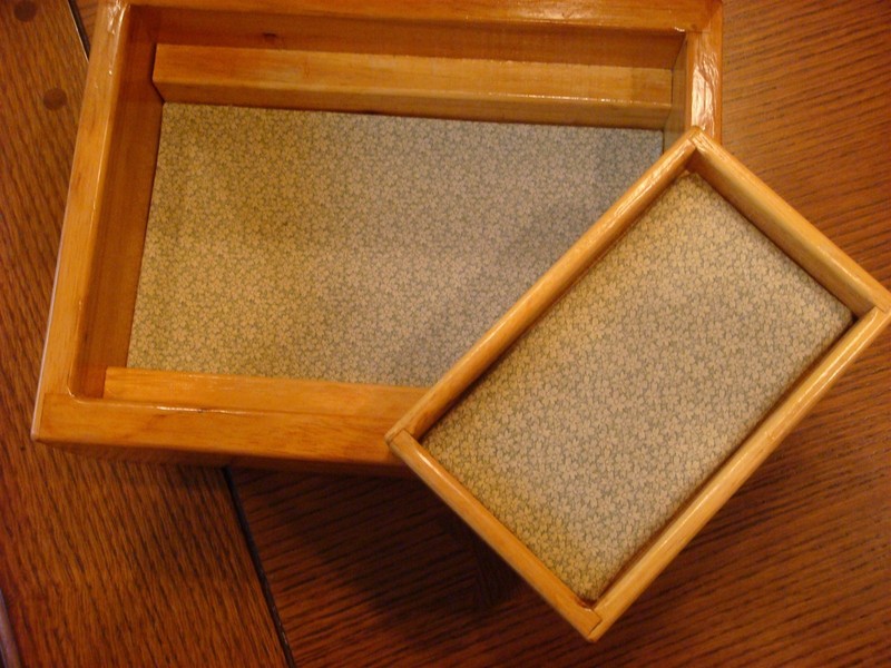 Solid Wood Handmade Box - Polish Oak, Black Walnut & Red Oak - Travis W. West gallery