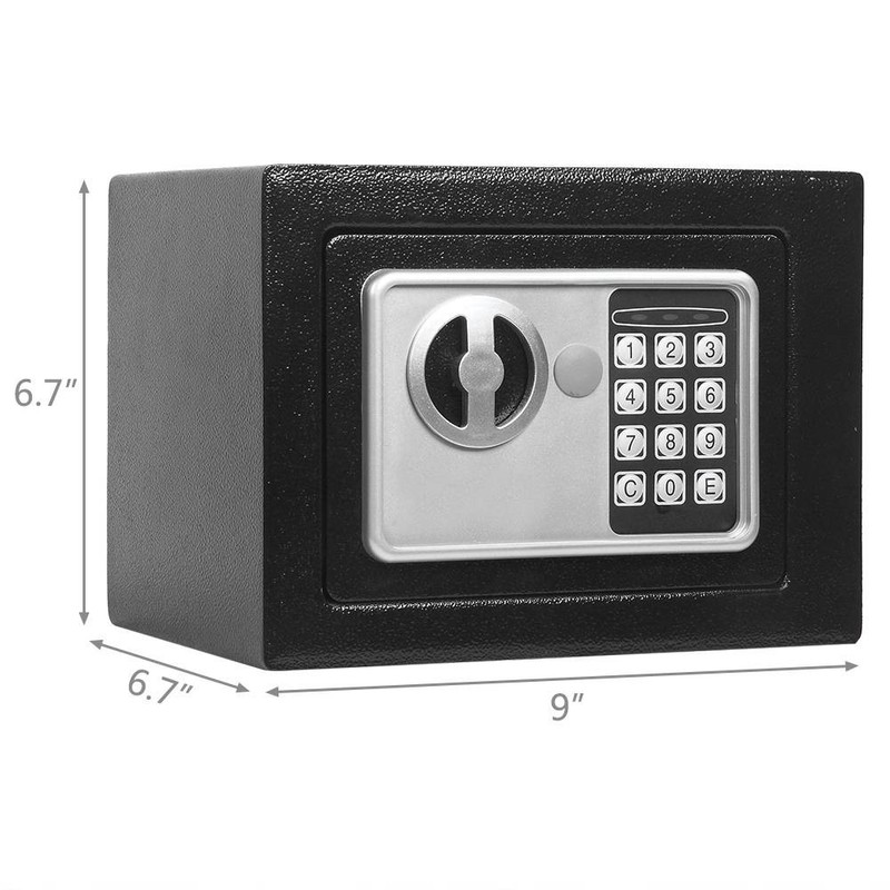 Electronic Digital Safe Box Keypad Lock Security Home Office Cash Jewelry Gun gallery
