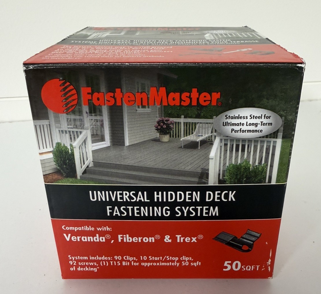 FastenMaster Universal Hidden Deck Fastening System Stainless Steel Screws 50SQF gallery