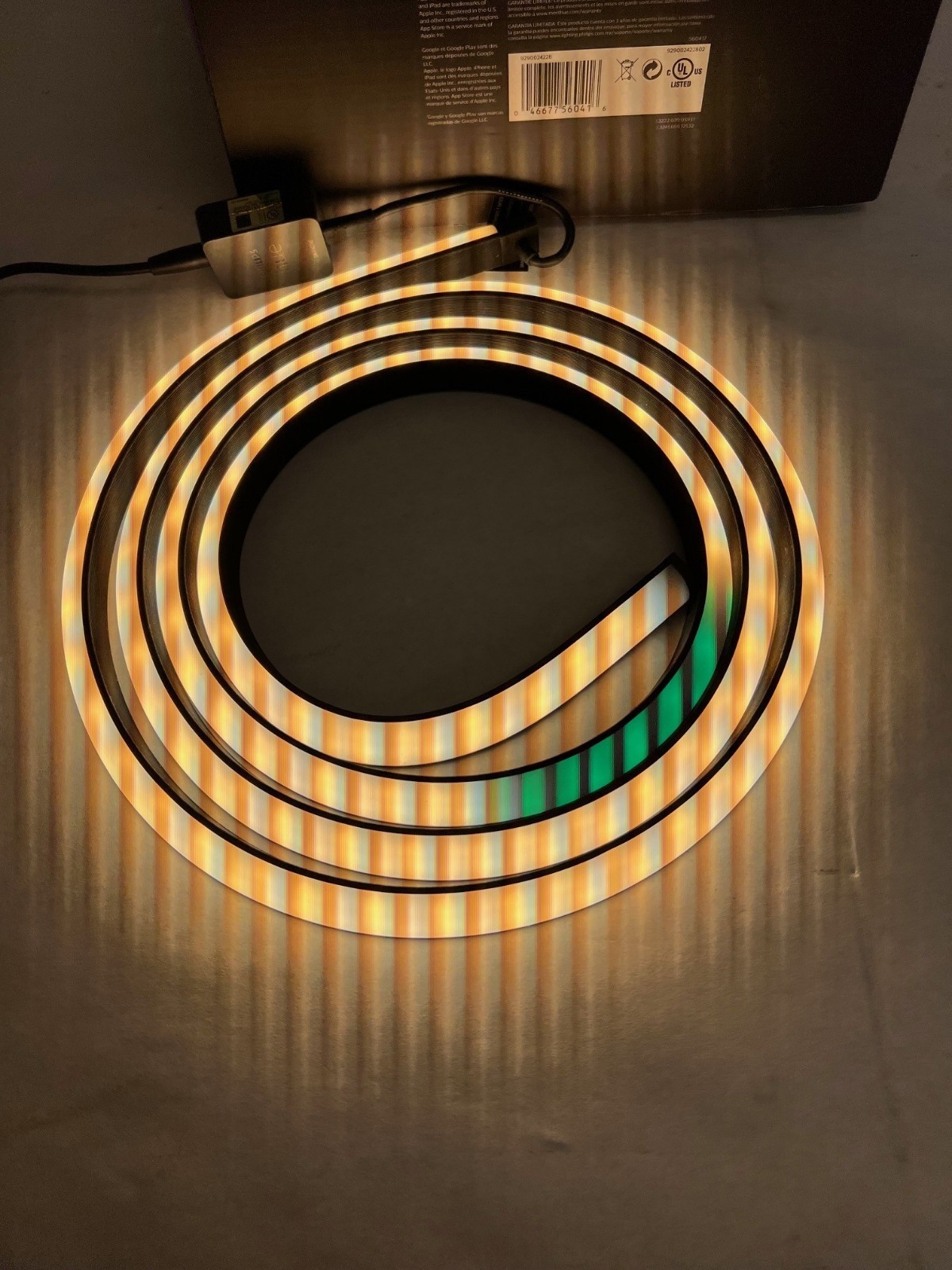 Philips Hue Play Gradient 560417 65" Color-Changing LED Lightstrip -missing tape gallery