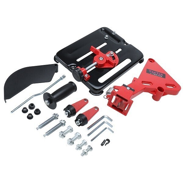 Angle Grinder Bracket Cutter Support w/ 0-45° Adjustable Angle for 100mm-125mm gallery