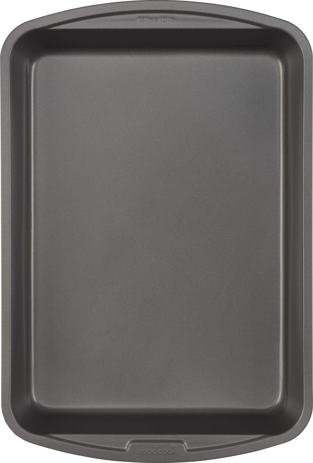 GoodCook Everyday Nonstick Steel Baking Pan , 14" x 10", Gray 14 x 10, Silver gallery