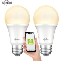 Smart Dimmable LED Light Bulbs Alexa/Google assistant E26 A19 WiFi Light Bulbs