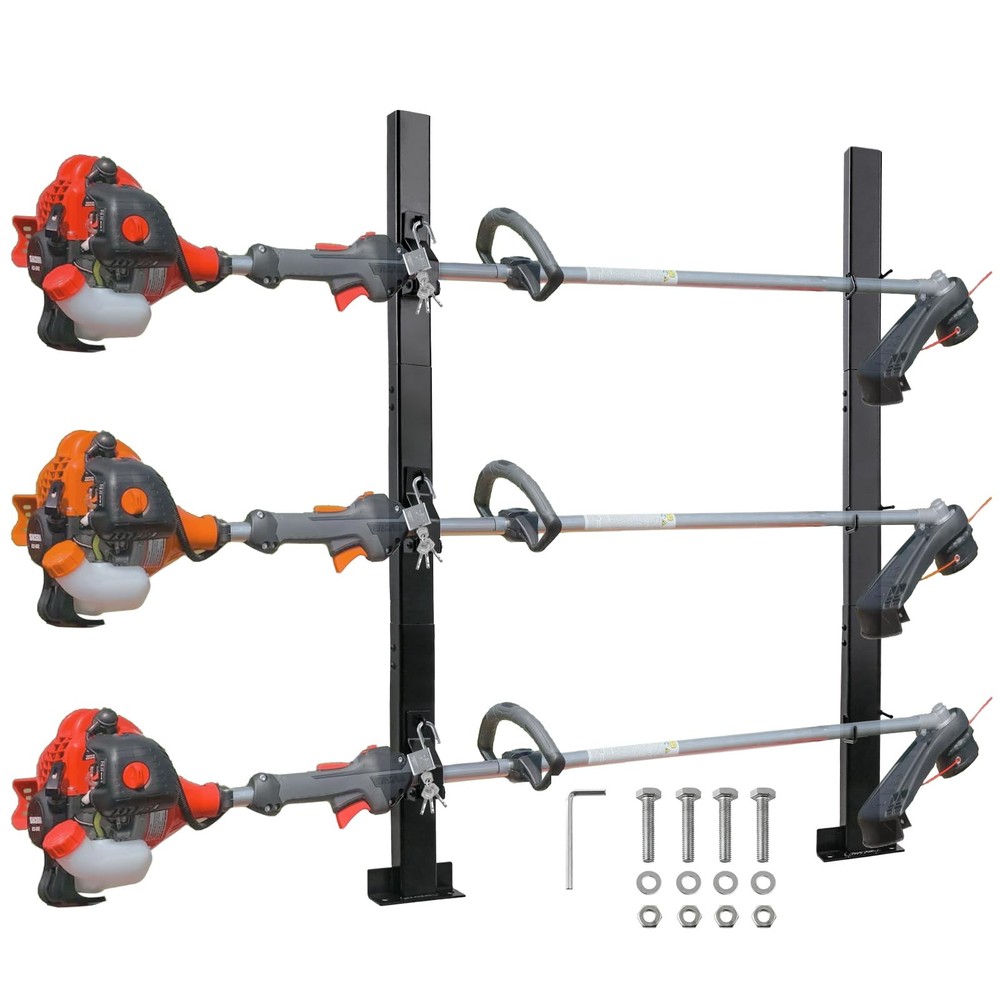 Weed Eater Racks for Open Trailer - Trimmer Rack Weedeater Rack for Trailer L...
