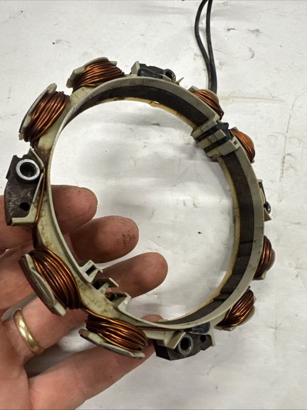 OEM Briggs & Stratton Stator Alternator 592830 696458 & Bolts gallery